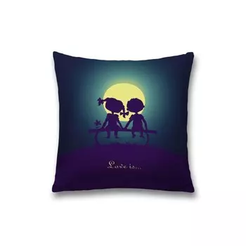 JoyArty Наволочка декоративная на молнии Love is... 45x45 см