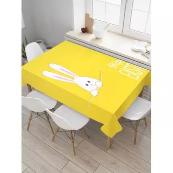 JoyArty Скатерть на кухонный стол Пасхальный кролик 145x120 см