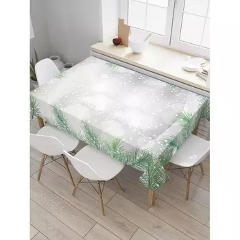 JoyArty Скатерть прямоугольная Ель вокруг 145x120 см