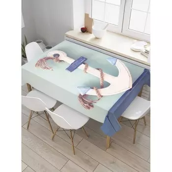 JoyArty Скатерть прямоугольная Канат на якоре 145x120 см