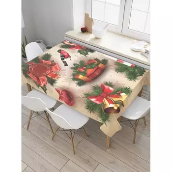 JoyArty Скатерть прямоугольная Новогодний дух 145x120 см