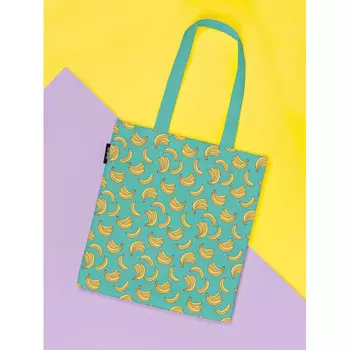 JoyArty Сумка шоппер Модные бананы 37x35x7 см