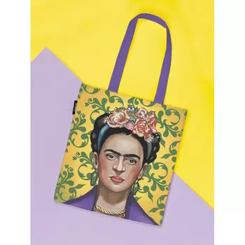 JoyArty Сумка шоппер Просто Фрида 37x35x7 см