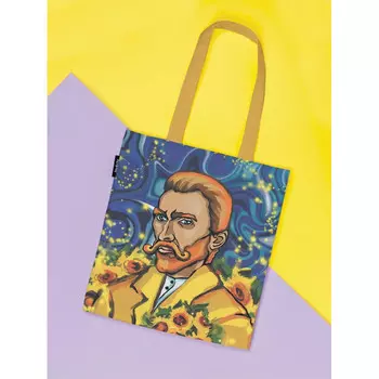 JoyArty Сумка шоппер Просто Ван Гог 37x35x7 см