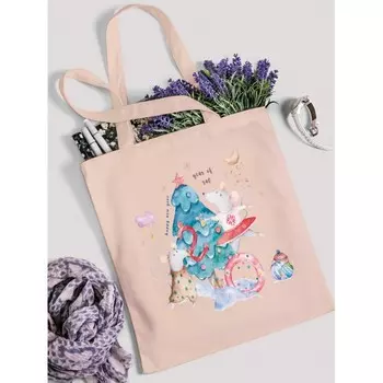 JoyArty Сумка шоппер Счастливого нового года 37x35x7 см