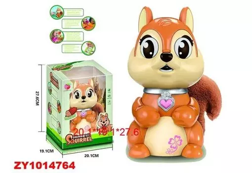 Junfa Белочка электромеханическая свет звук