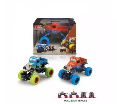 Junfa Машинка Джип пластмассовая инерционная 1:34