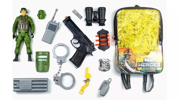 Junfa Набор военный в рюкзачке 88792