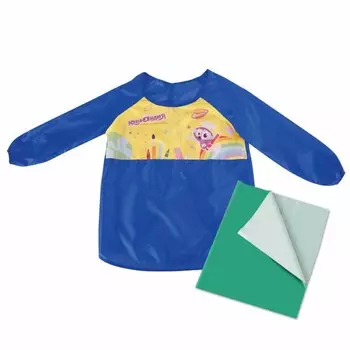 Юнландия Набор для уроков труда (клеенка 40x69 см, фартук-накидка с рукавами)