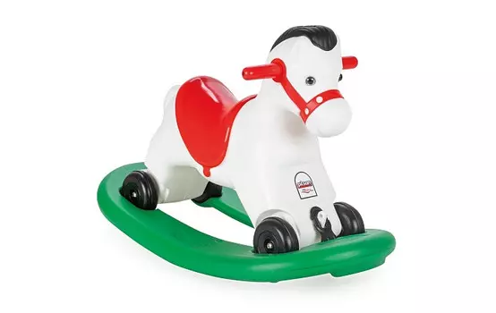 Качалка Pilsan Лошадка каталка с черной гривой