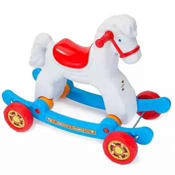 Качалка R-Toys Лошадка на колесах