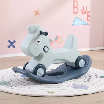 Качалка UNIX Kids Лошадка-качалка-беговел UNIX Kids - Blue