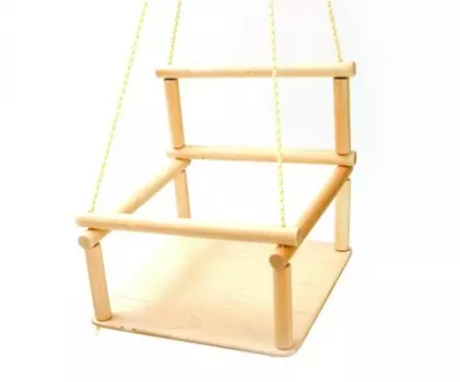 Качели Kidwood Деревянные детские