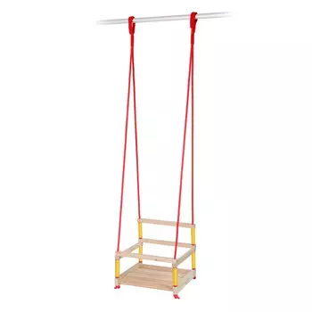 Качели Moby Kids детские деревянные Полёт-2