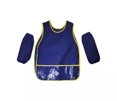 Каляка-Маляка Фартук для труда закрытый с европодвесом