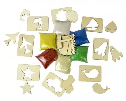 Kampfer Набор для рисования песком Эксперт