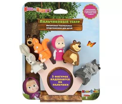 Капитошка Игрушка для ванной Маша и Медведь