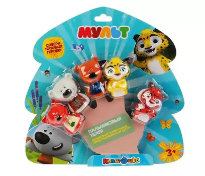 Капитошка Игрушка для ванной пальчиковый театр Мульт