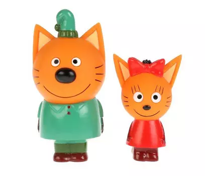 Капитошка Игрушка для ванной Три кота Карамелька и Компот