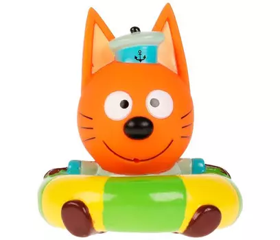 Капитошка Игрушка для ванной Три Кота Коржик на круге
