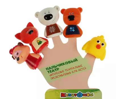 Капитошка Пальчиковый театр Ми-ми-мишки