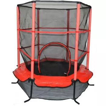 Капризун Детский батут с сеткой 140 см