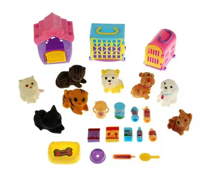 Карапуз 8 питомцев с акссесуарами для Софии 29 см PET1907Z1038-2-S-YF