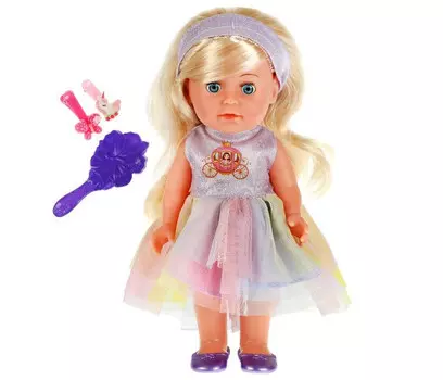 Карапуз Кукла озвученная Катюша песня Абвгдейка 25 см Y25D-SBB-PRINCESS-22-RU