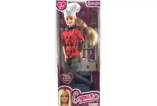 Карапуз Кукла София повар 29 см 66001J-C1-S-BB