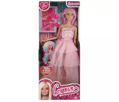 Карапуз Кукла София с меняющими цвет волосами