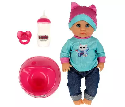 Карапуз Пупс озвученный Кошечки - Собачки 25 см