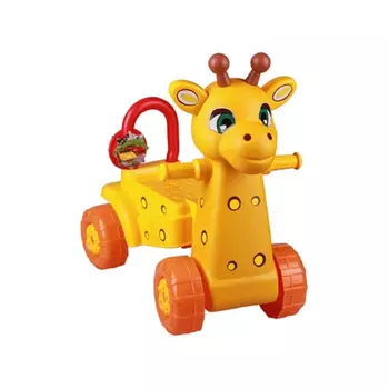 Каталка Альтернатива (Башпласт) детская Жираф