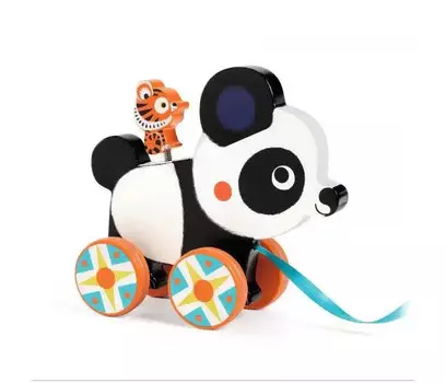 Каталка-игрушка Djeco Панда DJ06249