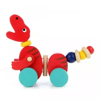 Каталка-игрушка Фабрика фантазий Динозаврик 85182