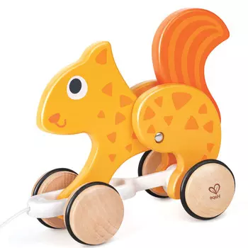 Каталка-игрушка Hape Зверики белочка