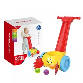 Каталка-игрушка Haunger развивающая Собирайка с 3 шарами и звуком