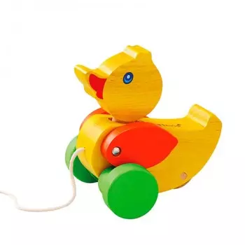 Каталка-игрушка Mertens Утка 70400