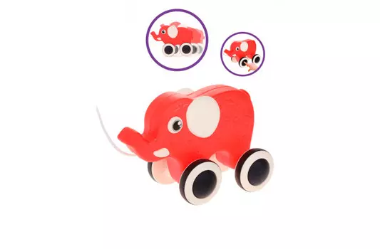 Каталка-игрушка Жирафики Слоник