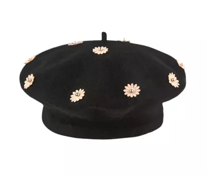 Kawaii Factory Берет с цветами
