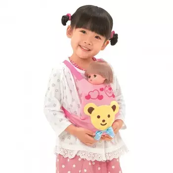 Kawaii Mell Рюкзак-переноска Медвежонок для куклы Милая Мелл