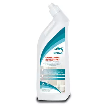 KENAZ Сантехника Концентрированное средство для мытья сантехники 800 мл