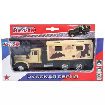 KiddieDrive Инерционный военный грузовик 1601713