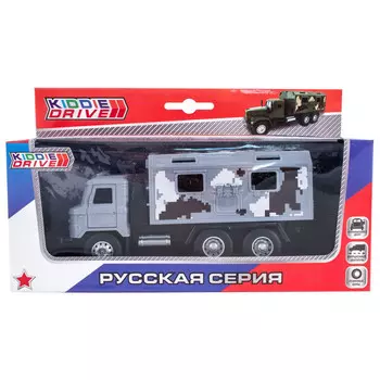 KiddieDrive Инерционный военный грузовик 1601715