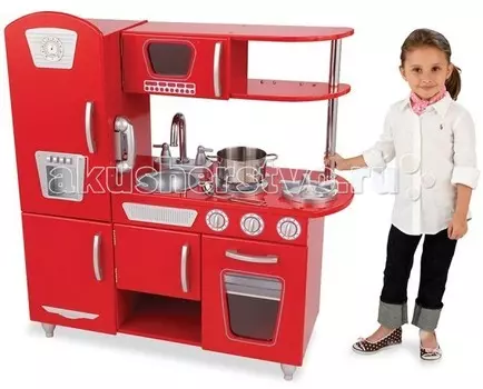 KidKraft Детская игрушечная кухня из дерева Винтаж