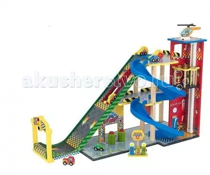 KidKraft Игровой набор Гонки мега спуск