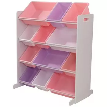 KidKraft Система для хранения с 12 контейнерами 15450_KE