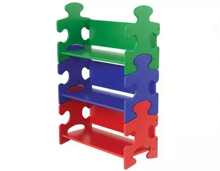 KidKraft Система хранения Пазл яркий