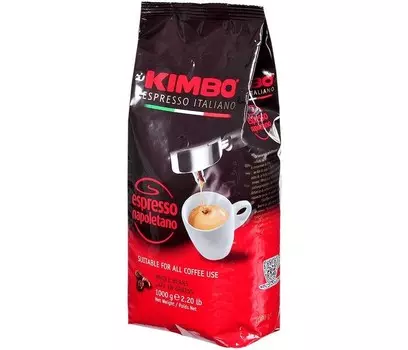 Kimbo Кофе Espresso Napoletano зерновой 1 кг