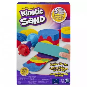 Kinetic Sand Кинетический песок Набор Радуга