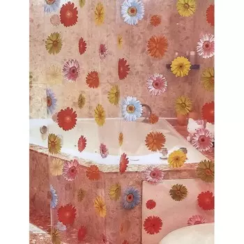 King Diamond International Шторы для ванн ПВХ 907 180х180 см